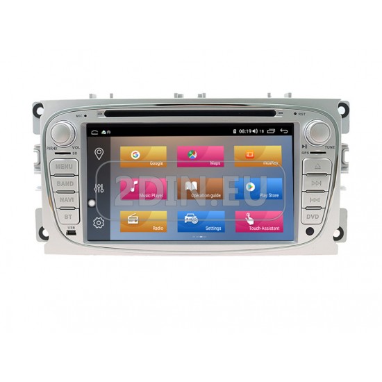 FORD - МУЛТИМЕДИЯ / Навигация android 16 DVD CPU:8-Core, RAM:4Gb светлосива + DSP + CARPLAY + SIM